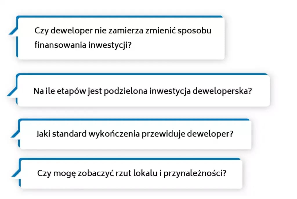 O co pytać dewelopera przy kupnie mieszkania, aby uniknąć problemów
