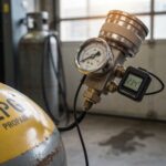 termometr mierzący temperaturę gazu LPG
